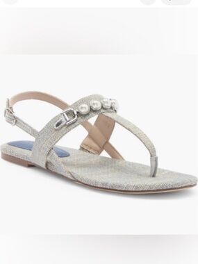 Stuart Weitzman Perla T Strap Sandals‎ Size 8 NEW